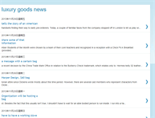 Tablet Screenshot of luxurygoodsnews.blogspot.com