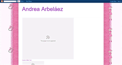 Desktop Screenshot of andreaarbelaeza.blogspot.com