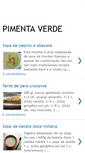 Mobile Screenshot of cozinhandoverde.blogspot.com