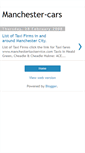 Mobile Screenshot of manchester-cars.blogspot.com