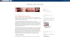 Desktop Screenshot of goodsexguide.blogspot.com