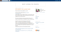 Desktop Screenshot of hot-links-to-posts.blogspot.com