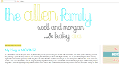 Desktop Screenshot of morganandscott-allen.blogspot.com