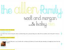 Tablet Screenshot of morganandscott-allen.blogspot.com