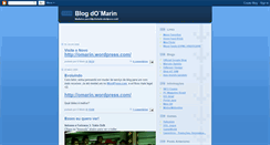 Desktop Screenshot of blogdomarin.blogspot.com