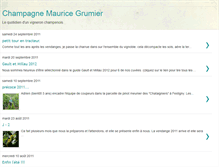 Tablet Screenshot of champagne-grumier.blogspot.com