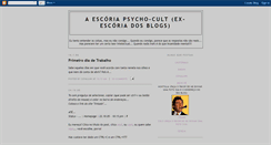 Desktop Screenshot of escoriadosblogs.blogspot.com