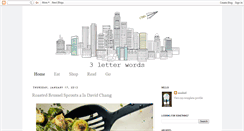 Desktop Screenshot of 3letterwords.blogspot.com