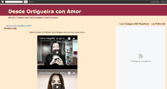 Desktop Screenshot of desdeortigueiraconamor.blogspot.com