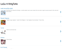 Tablet Screenshot of logonringtone.blogspot.com