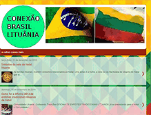 Tablet Screenshot of conexaobrasillituania.blogspot.com