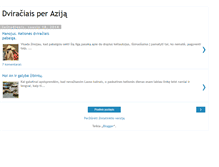 Tablet Screenshot of dviraciaisperazija.blogspot.com