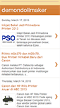 Mobile Screenshot of demondollmaker.blogspot.com