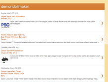 Tablet Screenshot of demondollmaker.blogspot.com