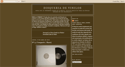 Desktop Screenshot of disqueria-de-vinilos.blogspot.com