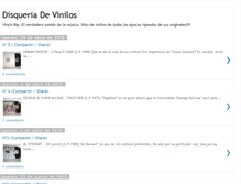 Tablet Screenshot of disqueria-de-vinilos.blogspot.com
