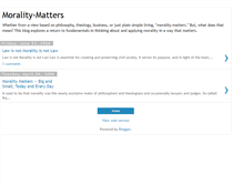 Tablet Screenshot of moralitydoesmatter.blogspot.com
