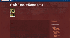 Desktop Screenshot of ciudadanoinformasma.blogspot.com