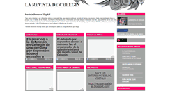 Desktop Screenshot of larevistadecehegin.blogspot.com