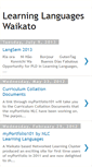 Mobile Screenshot of learninglanguageswaikato.blogspot.com