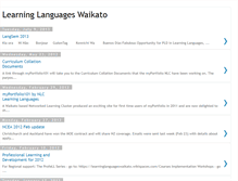 Tablet Screenshot of learninglanguageswaikato.blogspot.com