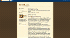 Desktop Screenshot of mudministries.blogspot.com