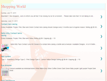 Tablet Screenshot of come-shop-wif-me.blogspot.com