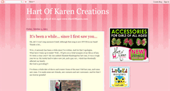 Desktop Screenshot of hartofkaren.blogspot.com