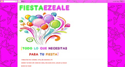 Desktop Screenshot of fiestaezeale.blogspot.com