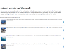 Tablet Screenshot of naturalwonders7.blogspot.com