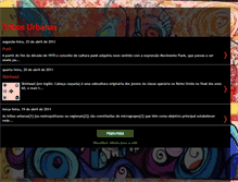 Tablet Screenshot of estilosdevidatribosurbanas.blogspot.com