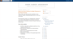 Desktop Screenshot of johnjamesanderson.blogspot.com