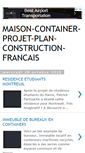 Mobile Screenshot of maison-container-projets-plans.blogspot.com