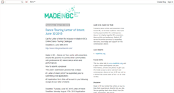 Desktop Screenshot of madeinbc.blogspot.com