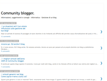Tablet Screenshot of community-blogger.blogspot.com