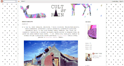 Desktop Screenshot of cultofrain.blogspot.com