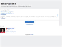 Tablet Screenshot of danielrudeland.blogspot.com