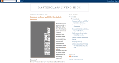 Desktop Screenshot of masterclasslivinghigh.blogspot.com