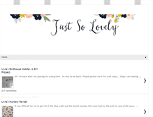 Tablet Screenshot of justourlovelylife.blogspot.com