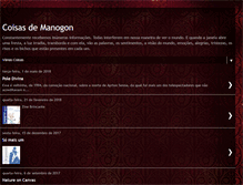 Tablet Screenshot of coisasdemanogon.blogspot.com