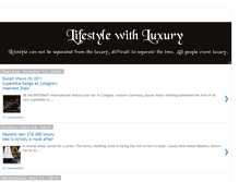 Tablet Screenshot of life-lux.blogspot.com