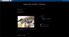 Desktop Screenshot of creativeeventstudios.blogspot.com