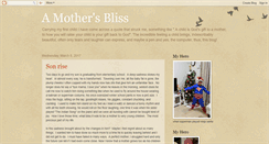 Desktop Screenshot of mothersbliss.blogspot.com