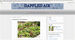 Desktop Screenshot of dappledair.blogspot.com