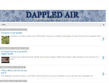 Tablet Screenshot of dappledair.blogspot.com