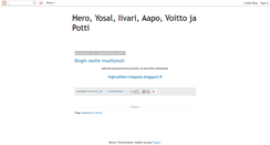 Desktop Screenshot of heromatti.blogspot.com