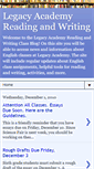 Mobile Screenshot of legacyrw.blogspot.com