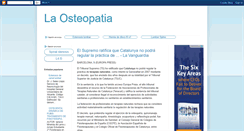 Desktop Screenshot of la-osteopatia.blogspot.com