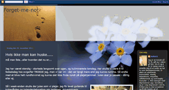 Desktop Screenshot of forglem-mig-ej.blogspot.com