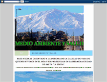 Tablet Screenshot of ecosalta.blogspot.com